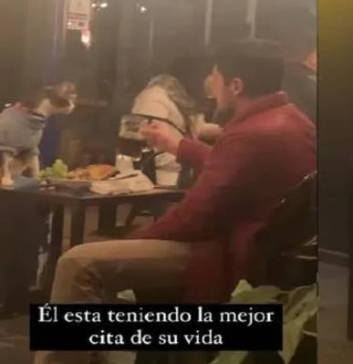 VIDEO: Tuvo una «cita» con un michi y se hizo viral