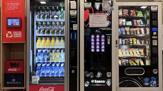 Máquinas de vending café refrezcos y productos